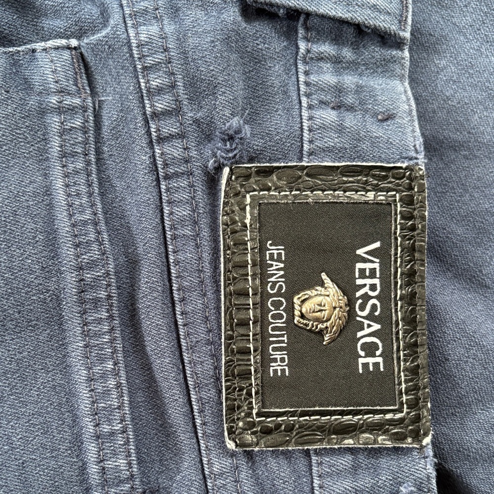 Versace Dark Blue Jeans - Picture 8 of 8